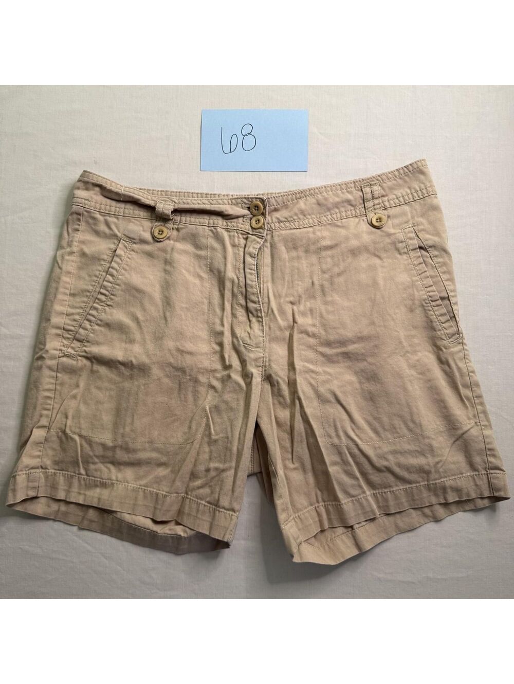 Outdoor Life Cotton Khaki Shorts Woman's Size Medium